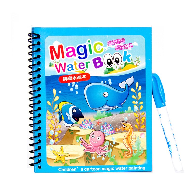 Water Coloring Books For Toddlers Water Painting Book For - Temu